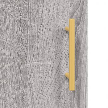 Wandschrank Grau Sonoma 60x31x70 cm Holzwerkstoff