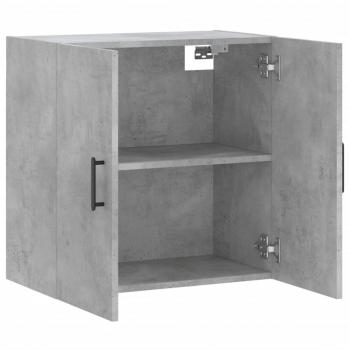 Wandschrank Betongrau 60x31x60 cm Holzwerkstoff