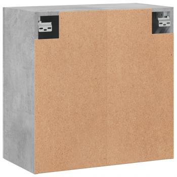 Wandschrank Betongrau 60x31x60 cm Holzwerkstoff