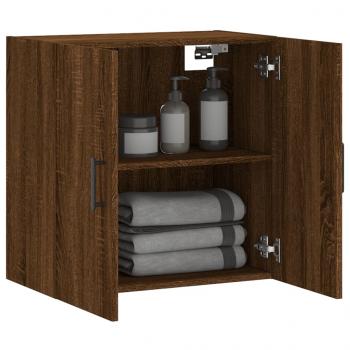 Wandschrank Braun Eichen-Optik 60x31x60 cm Holzwerkstoff