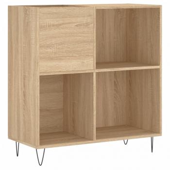 Plattenschrank Sonoma-Eiche 84,5x38x89 cm Holzwerkstoff