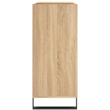 Plattenschrank Sonoma-Eiche 84,5x38x89 cm Holzwerkstoff