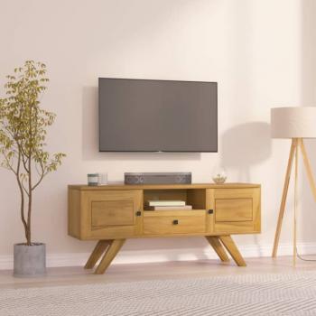 ARDEBO.de - TV-Schrank 110x30x50 cm Massivholz Teak