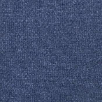 Taschenfederkernmatratze Blau 80x200x20 cm Stoff