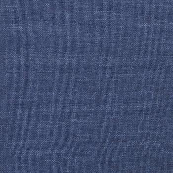 Taschenfederkernmatratze Blau 90x190x20 cm Stoff