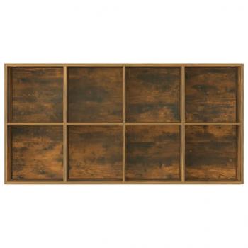 Bücherregal/Sideboard Räuchereiche 66×30×130 cm Holzwerkstoff