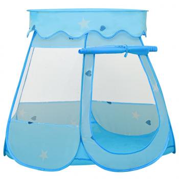 Kinder-Spielzelt Blau 102x102x82 cm 