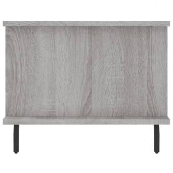 Couchtisch Grau Sonoma 90x50x40 cm Holzwerkstoff