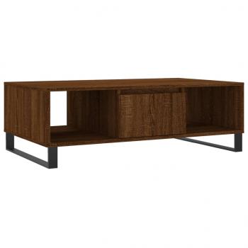 Couchtisch Braun Eichen-Optik 104x60x35 cm Holzwerkstoff