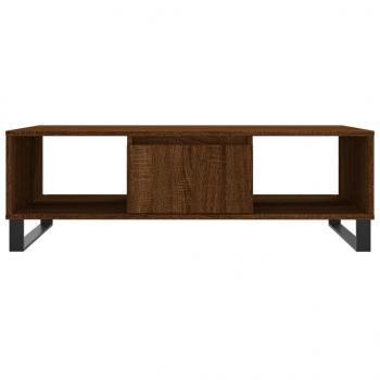 Couchtisch Braun Eichen-Optik 104x60x35 cm Holzwerkstoff