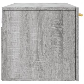 Wandschrank Grau Sonoma 100x36,5x35 cm Holzwerkstoff