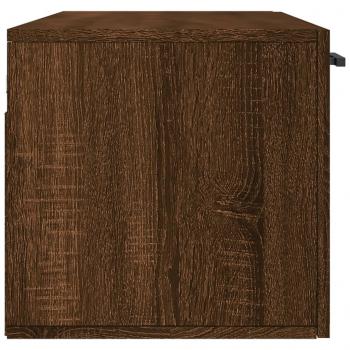 Wandschrank Braun Eichen-Optik 100x36,5x35 cm Holzwerkstoff