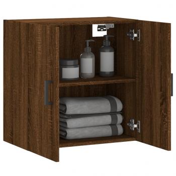 Wandschrank Braun Eichen-Optik 60x31x60 cm Holzwerkstoff