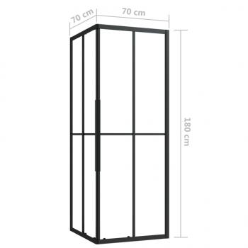 Duschkabine ESG 70x70x180 cm