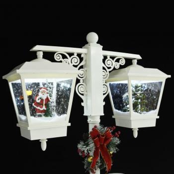 Weihnachts-Straßenlampe mit Weihnachtsmann 81x40x188 cm PVC