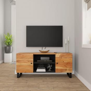 ARDEBO.de - TV-Schrank 105x33x46 cm Massivholz Akazie