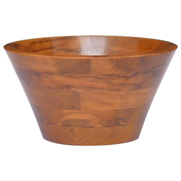 ARDEBO.de - Waschbecken Massivholz Teak ?40x20 cm