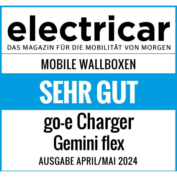 go-e Charger Gemini flex Wallbox 22kW, 32A, weiß (CH-04-22-01)