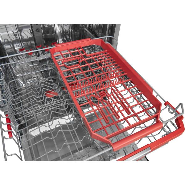 Exquisit GSP9614-030B Standgeschirrspüler, 60 cm breit, 14 Maßgedecke, 6 Programme, EcoProgramm, Auto Door Open, LED Display, inox