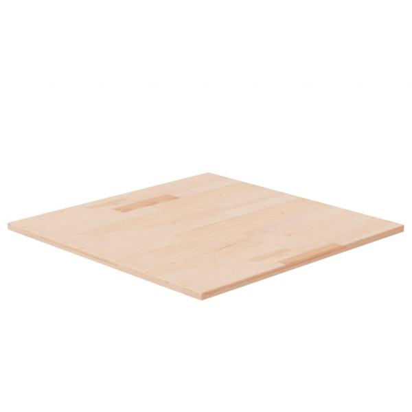 ARDEBO.de - Tischplatte Quadratisch 60x60x1,5 cm Eichenholz Unbehandelt