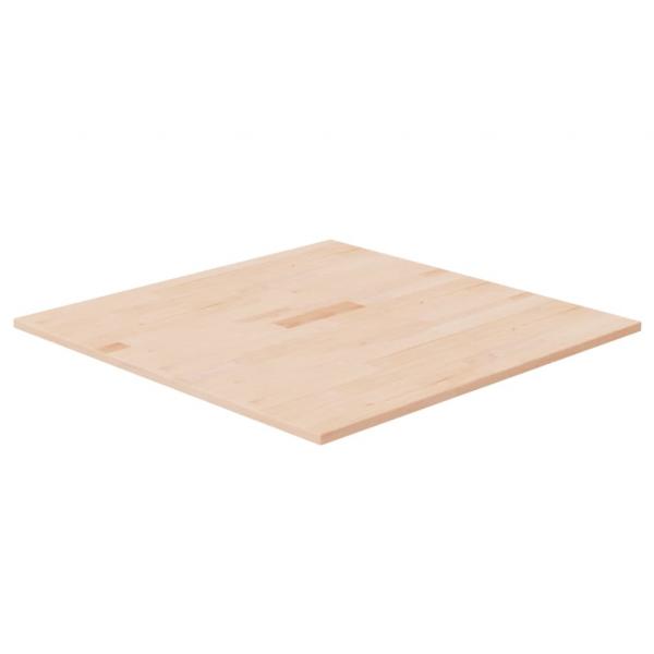 ARDEBO.de - Tischplatte Quadratisch 70x70x1,5 cm Eichenholz Unbehandelt