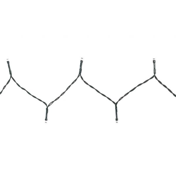 Weihnachtsbaum-Lichternetz mit 180 LEDs Kaltweiß 180 cm