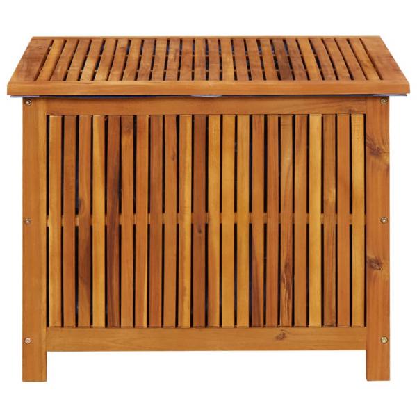 Garten-Aufbewahrungsbox 75x75x58 cm Massivholz Akazie