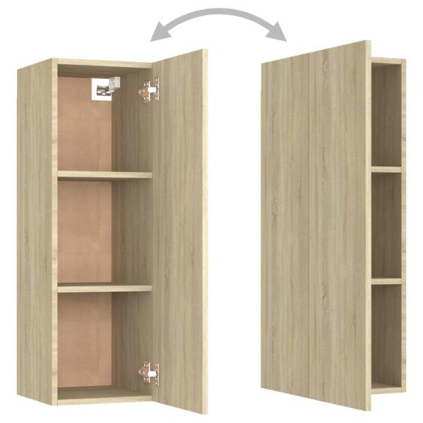 8-tlg. TV-Schrank-Set Sonoma-Eiche Holzwerkstoff