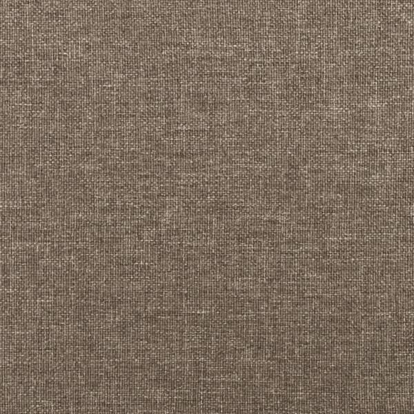 Kopfteil Taupe 100x5x78/88 cm Stoff