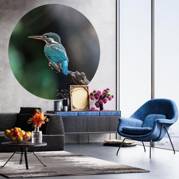 WallArt Fototapete The Kingfisher 142,5 cm