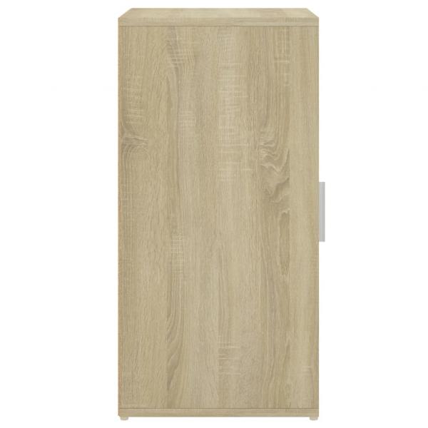 Schuhschrank Sonoma-Eiche 32x35x70 cm Holzwerkstoff