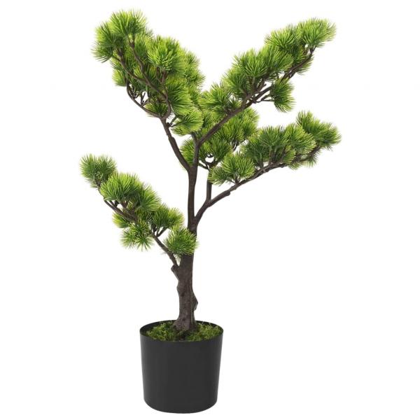 Künstlicher Bonsai Pinus mit Topf 60 cm Grün