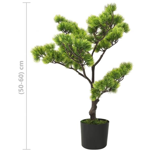 Künstlicher Bonsai Pinus mit Topf 60 cm Grün