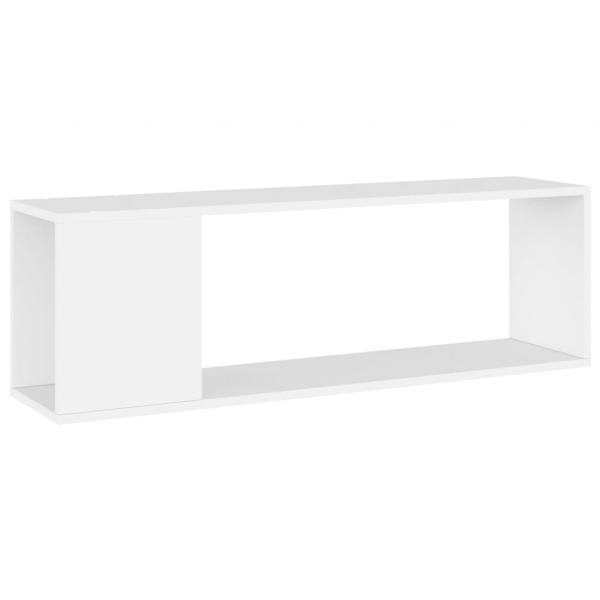 TV-Schrank Weiß 100x24x32 cm Holzwerkstoff