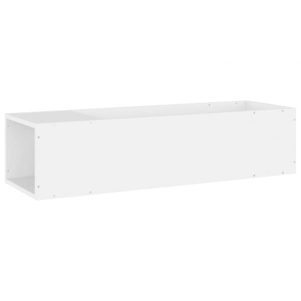 TV-Schrank Weiß 100x24x32 cm Holzwerkstoff