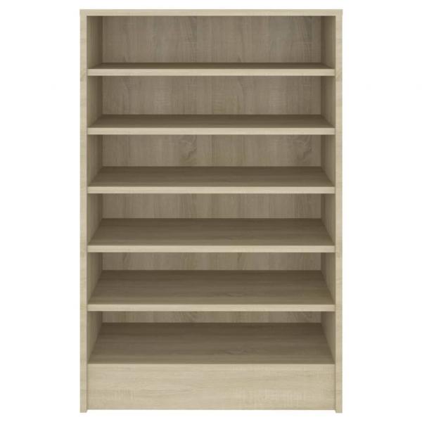 Schuhschrank Sonoma-Eiche 60x35x92 cm Holzwerkstoff