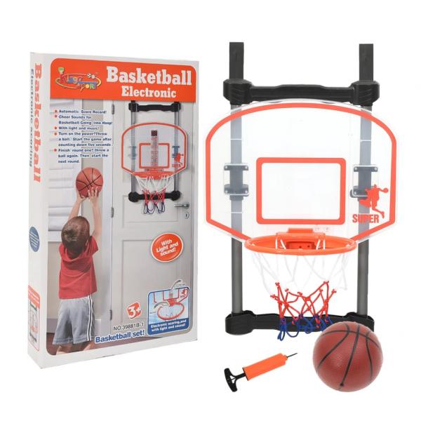 ARDEBO.de - Kinder Basketball-Set für Tür Verstellbar