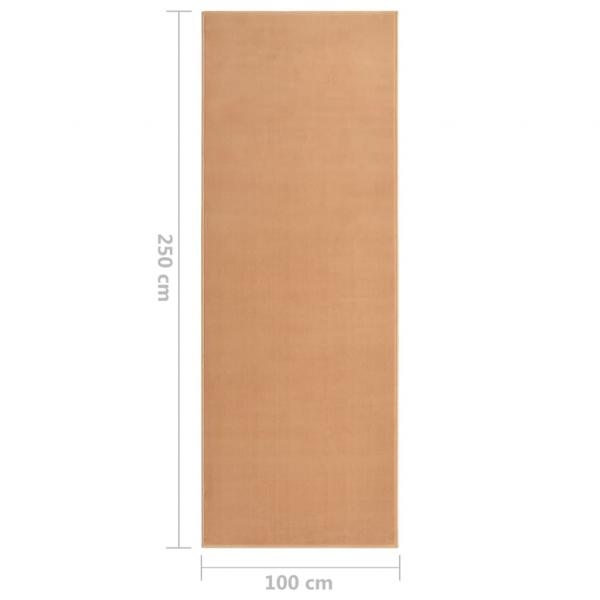 Teppichläufer BCF Beige 100x250 cm