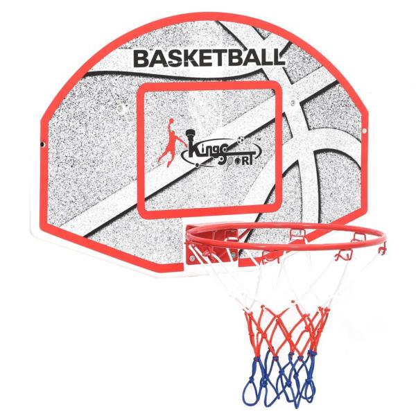 5-tlg. Basketball-Set für die Wandmontage 66x44,5 cm