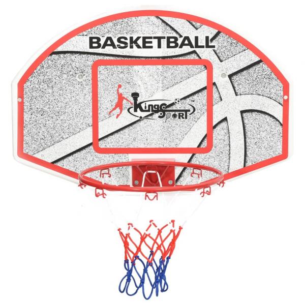 5-tlg. Basketball-Set für die Wandmontage 66x44,5 cm