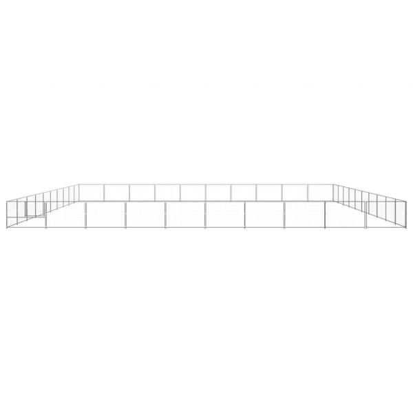 Hundezwinger Silbern 100 m² Stahl