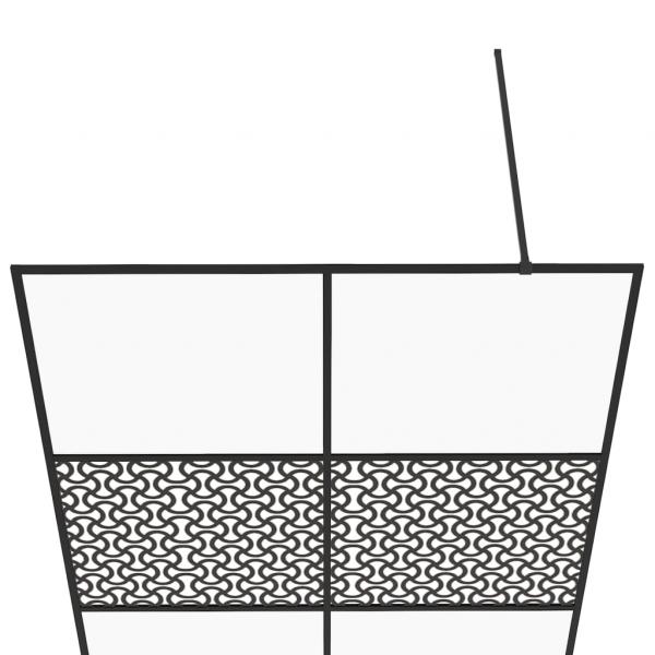 Duschwand für Begehbare Dusche mit Klarem ESG-Glas 140x195 cm 