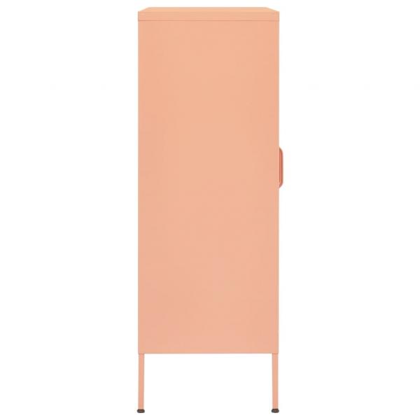 Lagerschrank Rosa 80x35x101,5 cm Stahl