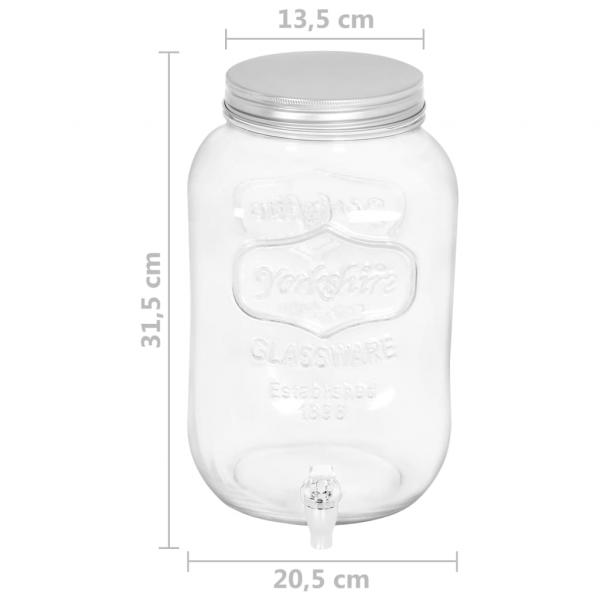 Getränkespender 8050 ml Glas