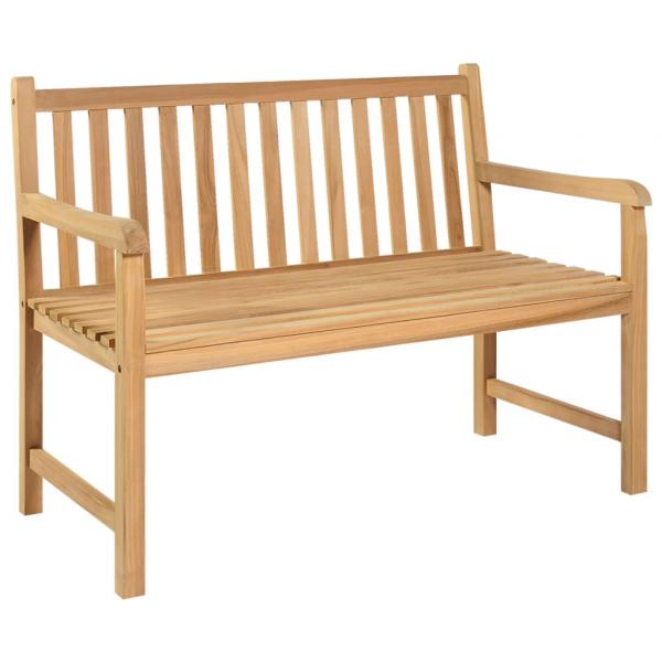 ARDEBO.de - Gartenbank 114 cm Massivholz Teak