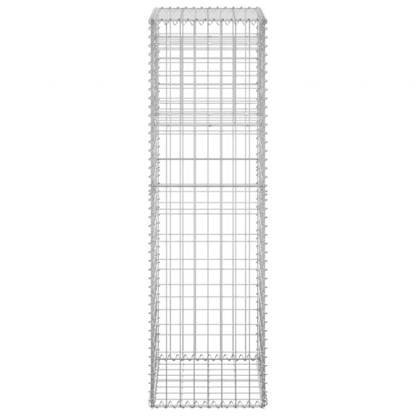 Gabionensäule 40x40x140 cm Eisen