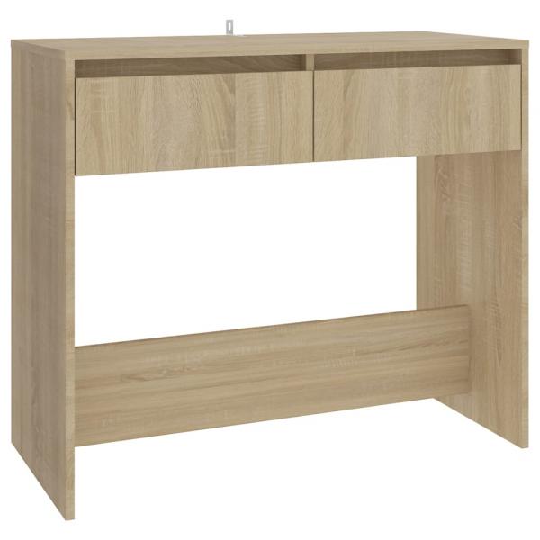 Konsolentisch Sonoma-Eiche 89x41x76,5 cm Holzwerkstoff