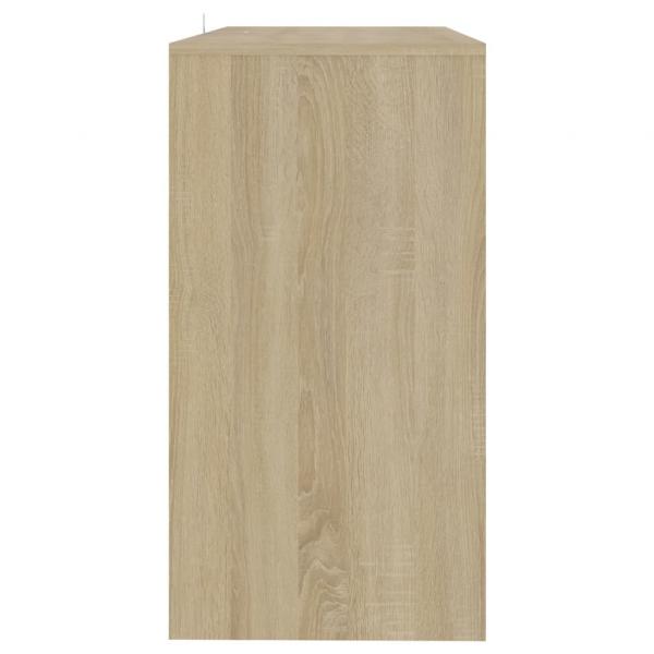 Konsolentisch Sonoma-Eiche 89x41x76,5 cm Holzwerkstoff