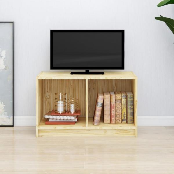 ARDEBO.de - TV-Schrank 70x33x42 cm Massivholz Kiefer