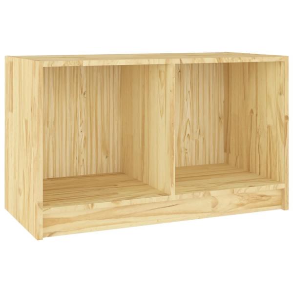 TV-Schrank 70x33x42 cm Massivholz Kiefer